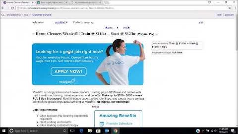 Depaul Jobshop -- How to Apply for Jobs on Craigslist