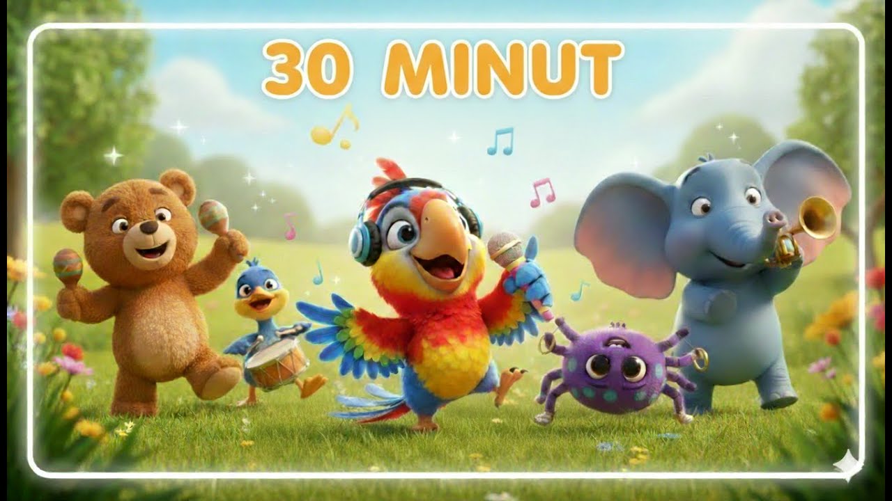 HITY PRZEDSZKOLAKA🎶 🦜 30 MINUT Piosenek dla dzieci | Składanka Koko Rytmy