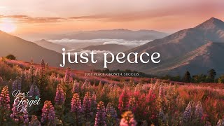 Just Peace, Growth, Success 🌿🍂 Relaxing Guitar Music for Sleep, Calm \u0026 Stress Relief
