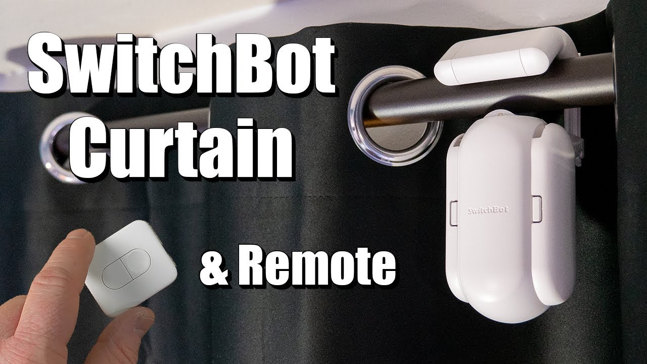 CurBot Smart Curtains Rod Opener, Smart Home Automatic Curtain Switch Robot