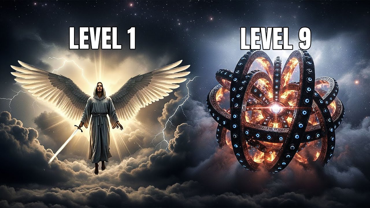 Os 9 NÍVEIS de ANJOS da Bíblia – A VERDADEIRA APARÊNCIA dos Seres Celestiais