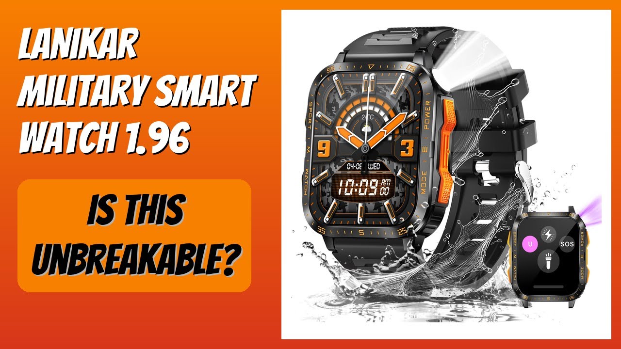 REVIEW (2026): LaNikar Military Smart Watch 1.96. Features