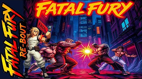 ⭐👉 Fatal Fury Re-Bout | OpenBoR Games