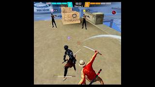 Katana Gameplay #1v4 #freefire #freefiregameplay #1v4clutch #csrank1v4 #csrankpush #shorts #ffviral