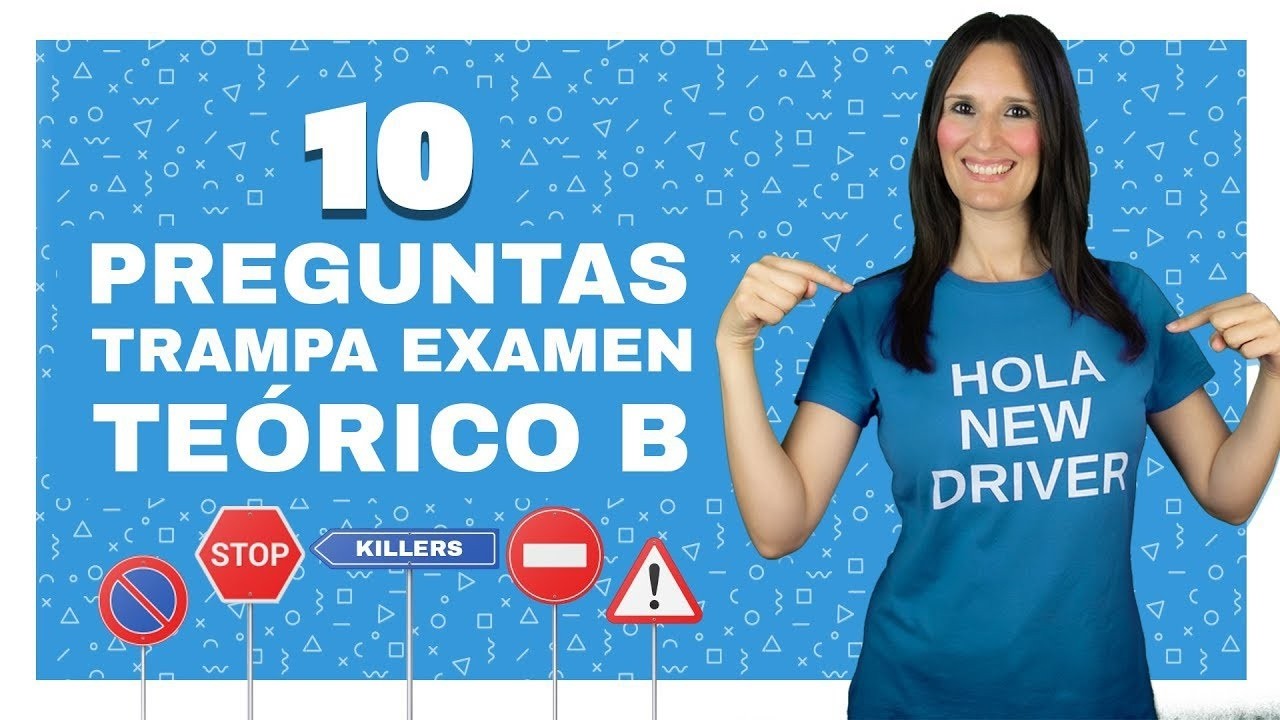 10 preguntas de examen de la DGT 2026. Factor humano.