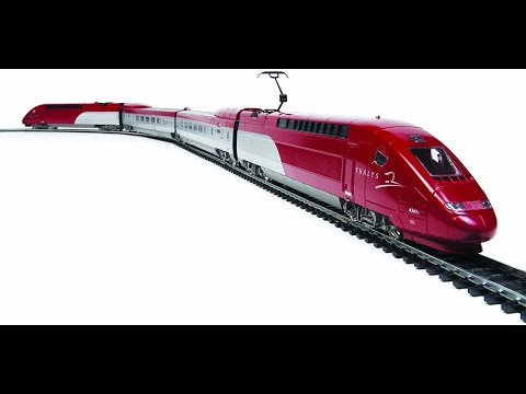 Train set on a budget: MEHANO Thalys TGV