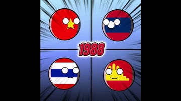 4 country relations  #countryballs #relationship #vietnam #thailand