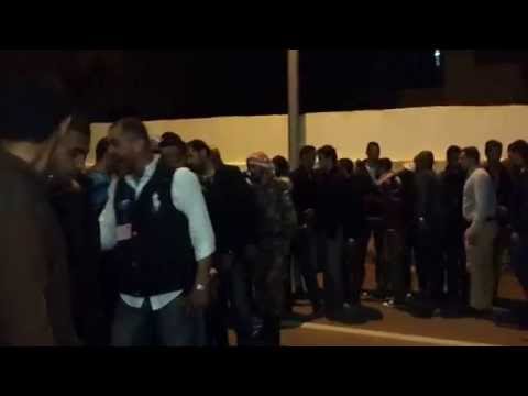 مراسم استقبال شباب عشيرة العربيات شمر للشباب مدينة السلط بعد فوزهم بأنتخابات الجامعه الاردنيه 