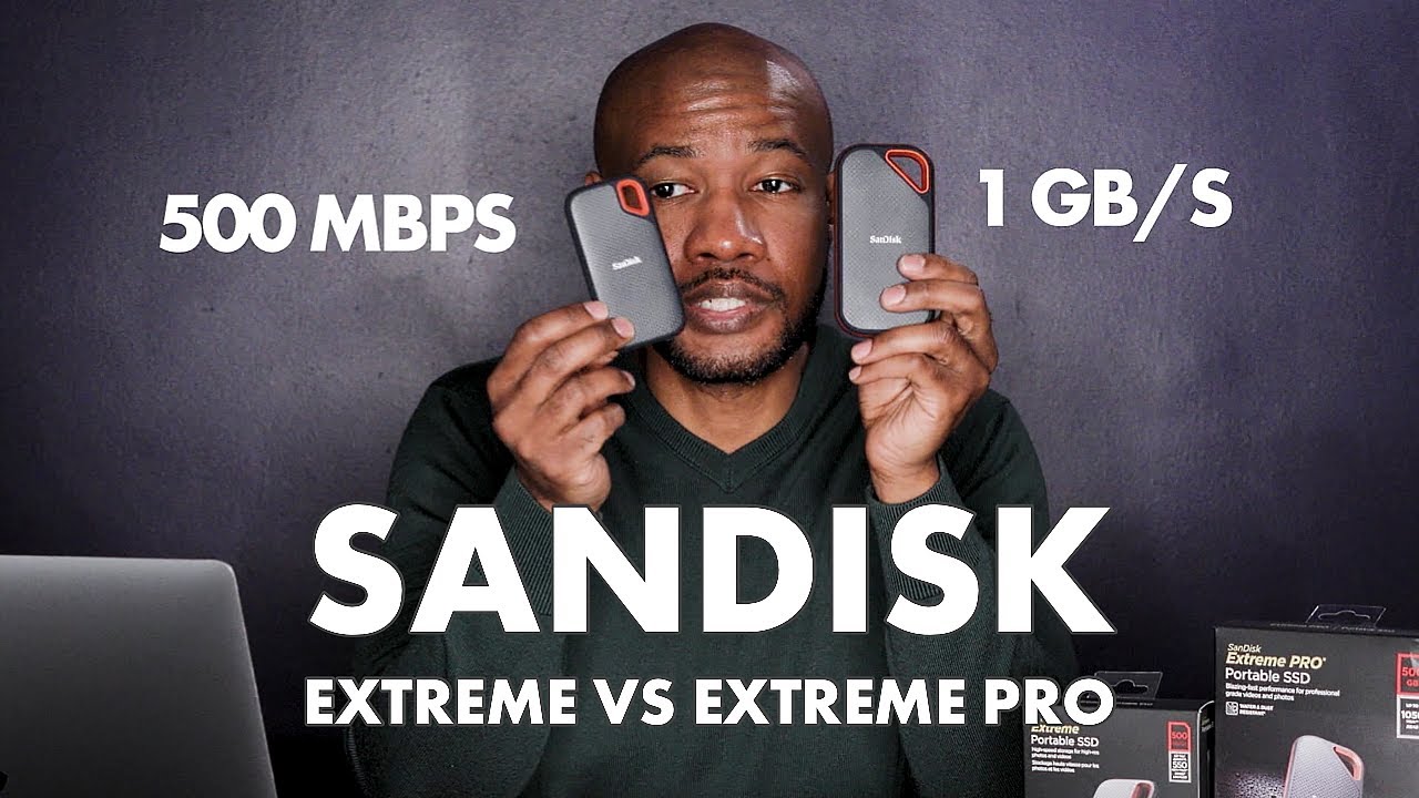 SSD externe Sandisk Extreme Portable 1TO - SSD PORTABLE 1TO