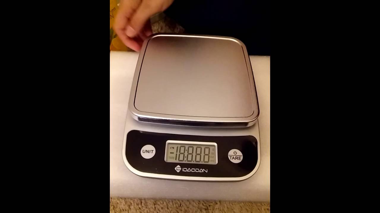 IDAODAN Professional Digital Kitchen Scale Review