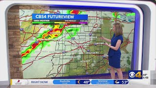 A mild start to the week; new storm threat coming
