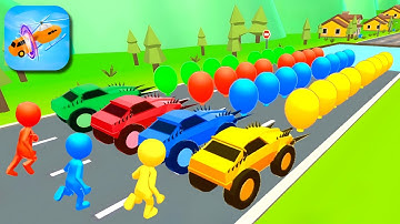 Shape shifting 🚗🚲🚁 All Levels Gameplay Walkthrough Android,iOS - NEW APK UPDATE EP 07