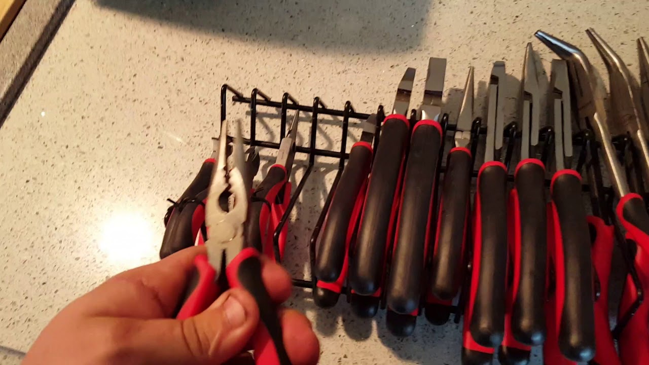 Ironton 20 piece pliers set box opening tool review