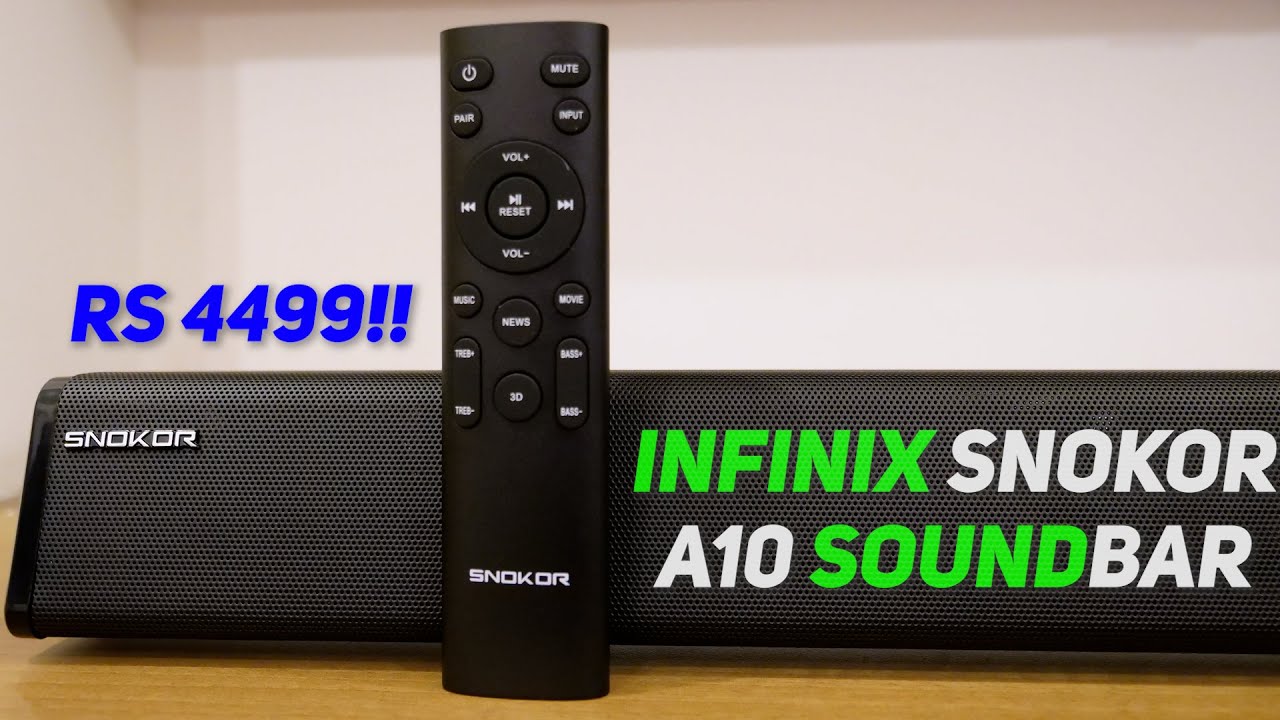 Infinix Snokor A10 Soundbar Unboxing 