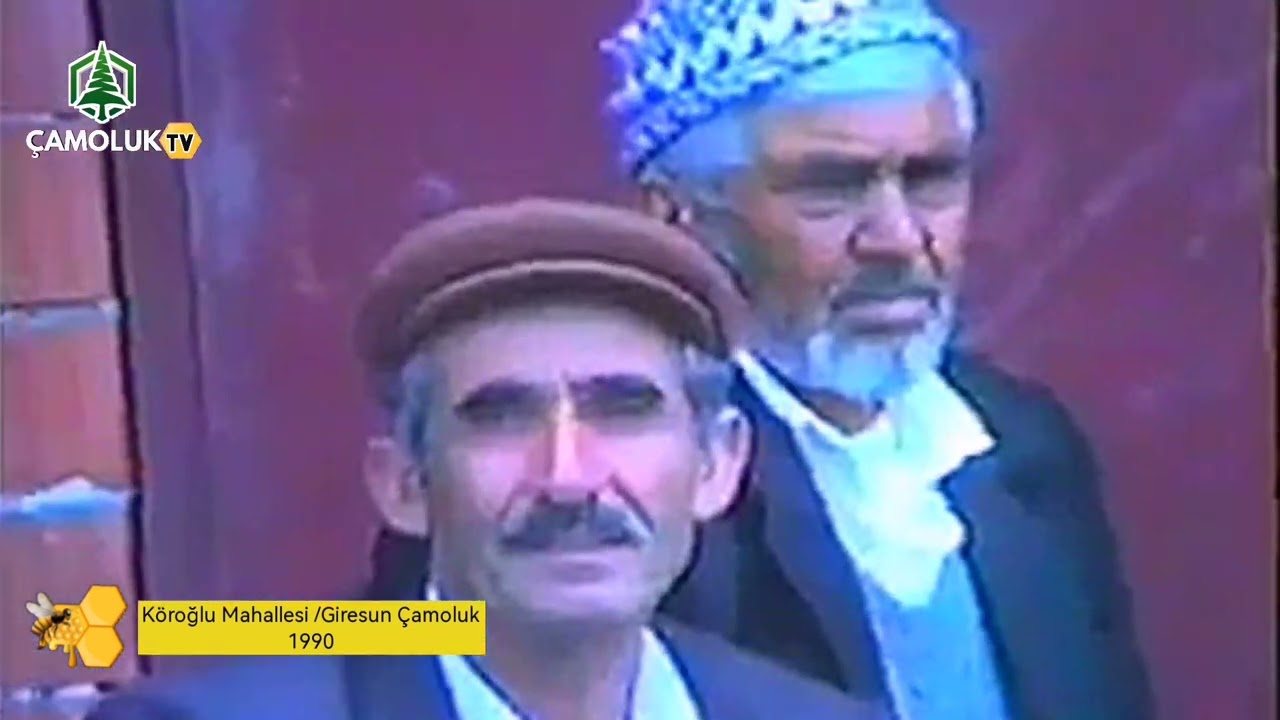 Çamoluk'un bir mahallesinde yapılan köy düğünü. Giresun Çamoluk Köroğlu Mh (Vartana)