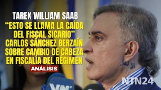 Se Llama La Caída Del Fiscal Sicario Carlos Sánchez Berzaín Sobre Renuncia De Tarek William Saab
