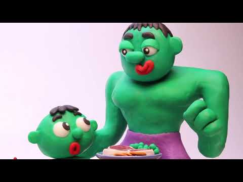 DibusYmas Paw Patrol Ryder Dress up stop motion play doh superhero cartoon for children Vengatoon