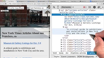 NYT Implementation - Intro to AJAX
