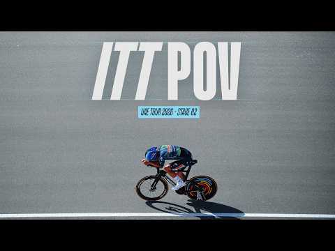Full Gas 🔥💨 | UAE Tour TT POV with Ayco Bastiaens