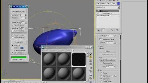 Modeling a crystal rock with 3dsmax 9 in 3 mins
