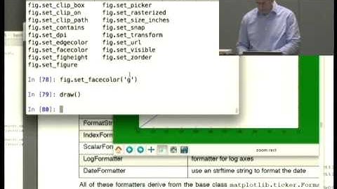 Plotting with matplotlib