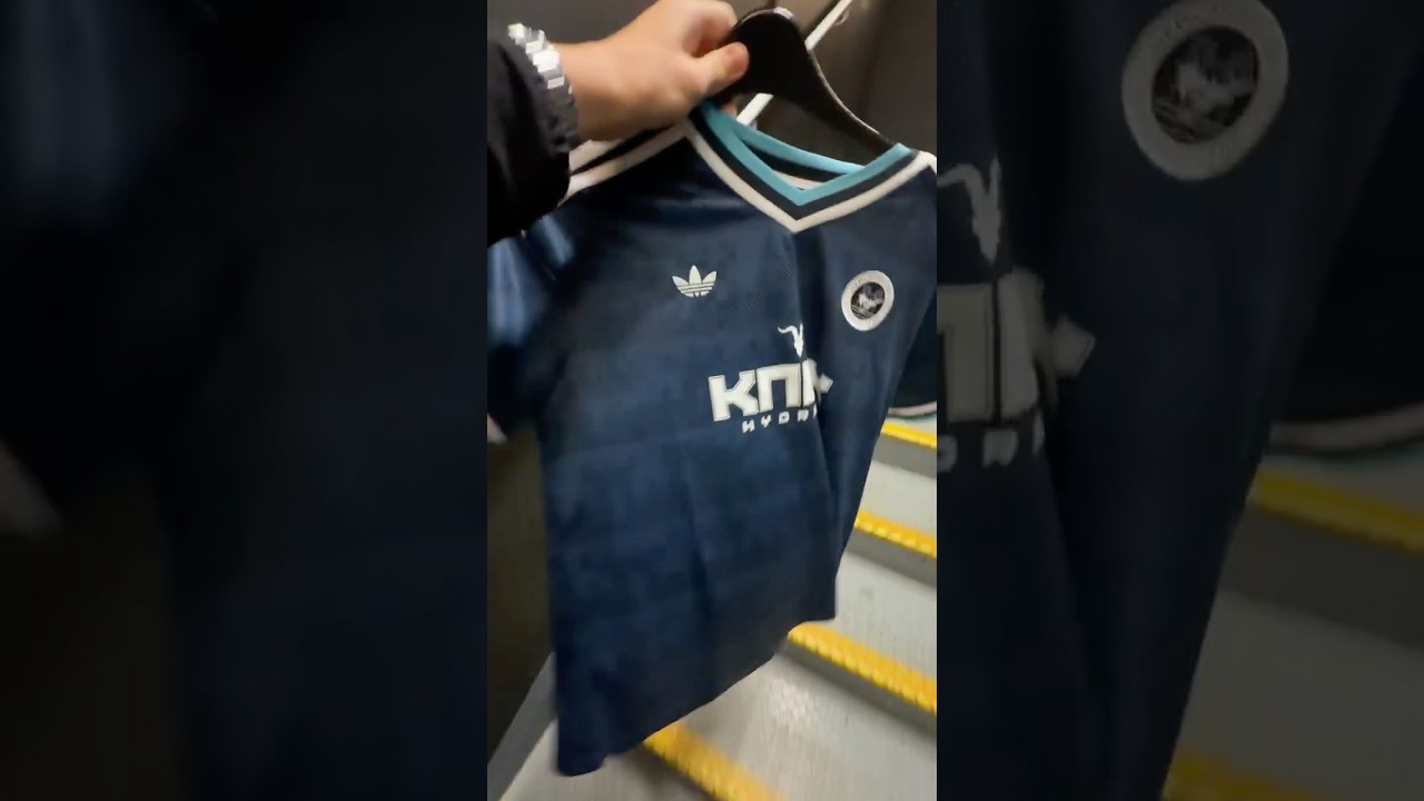 NEW #nufc away kit in the back of the club shop!👀