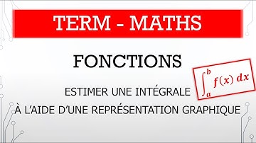 Term - Maths - M.7.1 - Estimer une intégrale avec représentation graphique