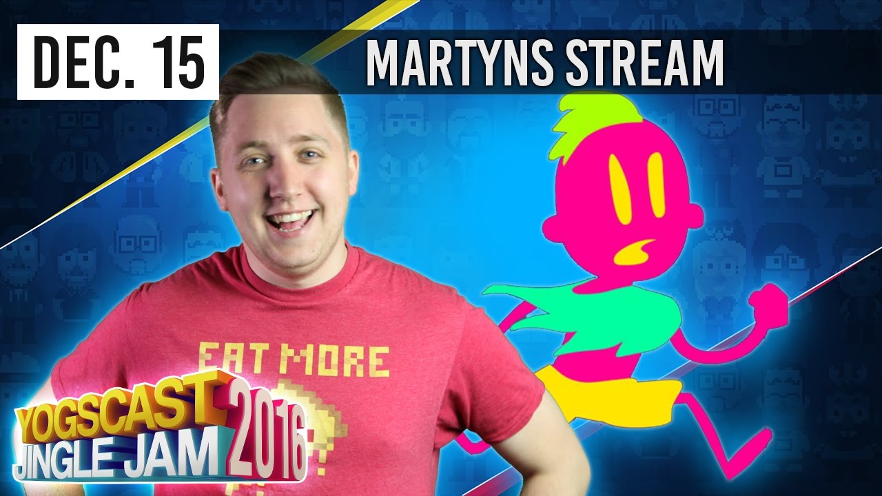 MARTYN VS CHAT - YOGSCAST JINGLE JAM - 15th December 2016 gaming logo