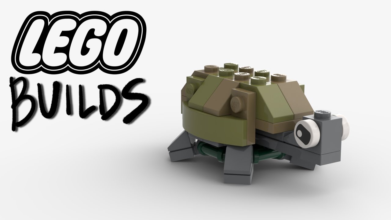 A Lego Turtle! | LEGO build | California Sons