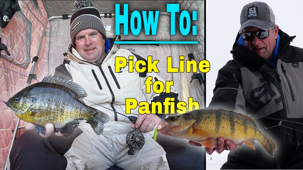 Line Selection for Ice Fishing Panfish 