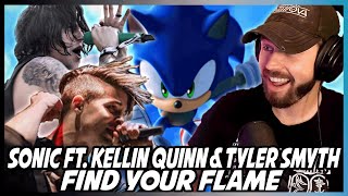 Sonic KNOWS How To Make A METAL OST!! | "FIND YOUR FLAME" Ft. Kellin Quinn & Tyler Smyth
