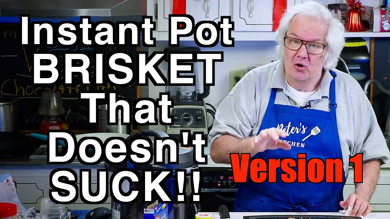 Instant Pot Brisket That Doesn't Suck! PART 1
