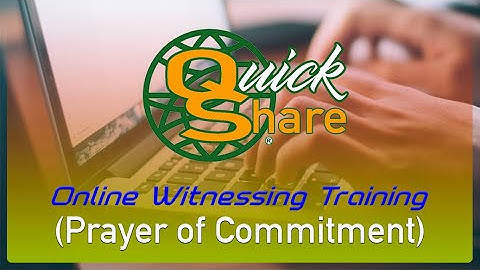 Prayer of Commitment (v.2)