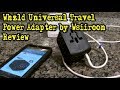 Whzld Universal International Travel Power Adapter by Wsiiroon Review