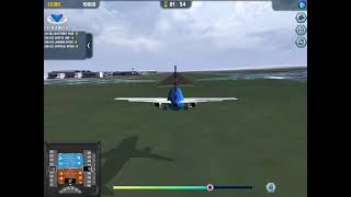 Easy Flight Simulator /  Demo Fast Landing 1 / by Top Gun RicoChuck 2021 screenshot 5