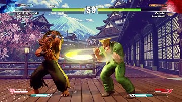 STREET FIGHTER V THE BEST SHIMMY?!