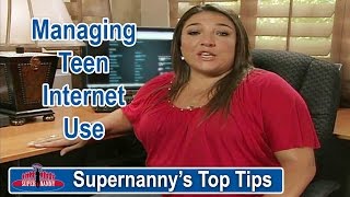 How To Manage Teen Internet Use | Supernanny screenshot 1