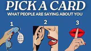 What People Are Saying About You? º☞ You Pick A Card