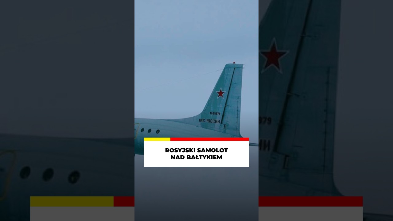 ROSYJSKI SAMOLOT NAD BAŁTYKIEM