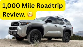 Road Tripping my 2026 Toyota 4Runner | What’s it Like?