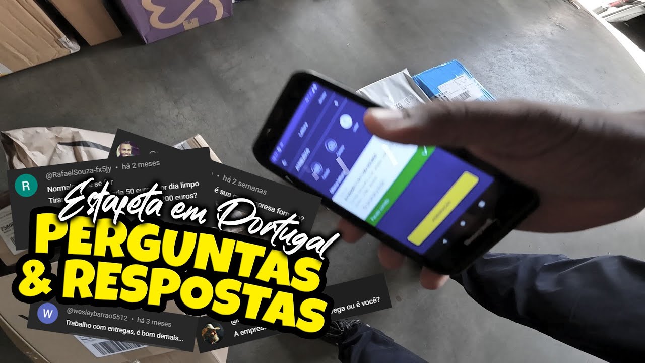 REQUISITOS PARA TRABALHAR COMO ESTAFETA - PORTUGAL