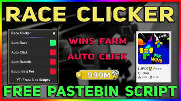 [UPD]🏆 Race Clicker Script - INF Auto Wins | Auto Fast Click & More
