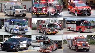 Fire Trucks Police & EMS Compilation 2023 #8: July 2023 Recordings