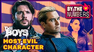 The Boys' Most Evil Character | By The Numbers