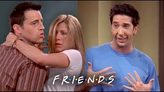 Ross Is “Fine” When He Finds Out About Rachel \& Joey | Friends