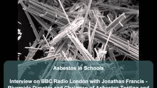 Asbestos in Schools :: Riverside Director interviewed by BBC London