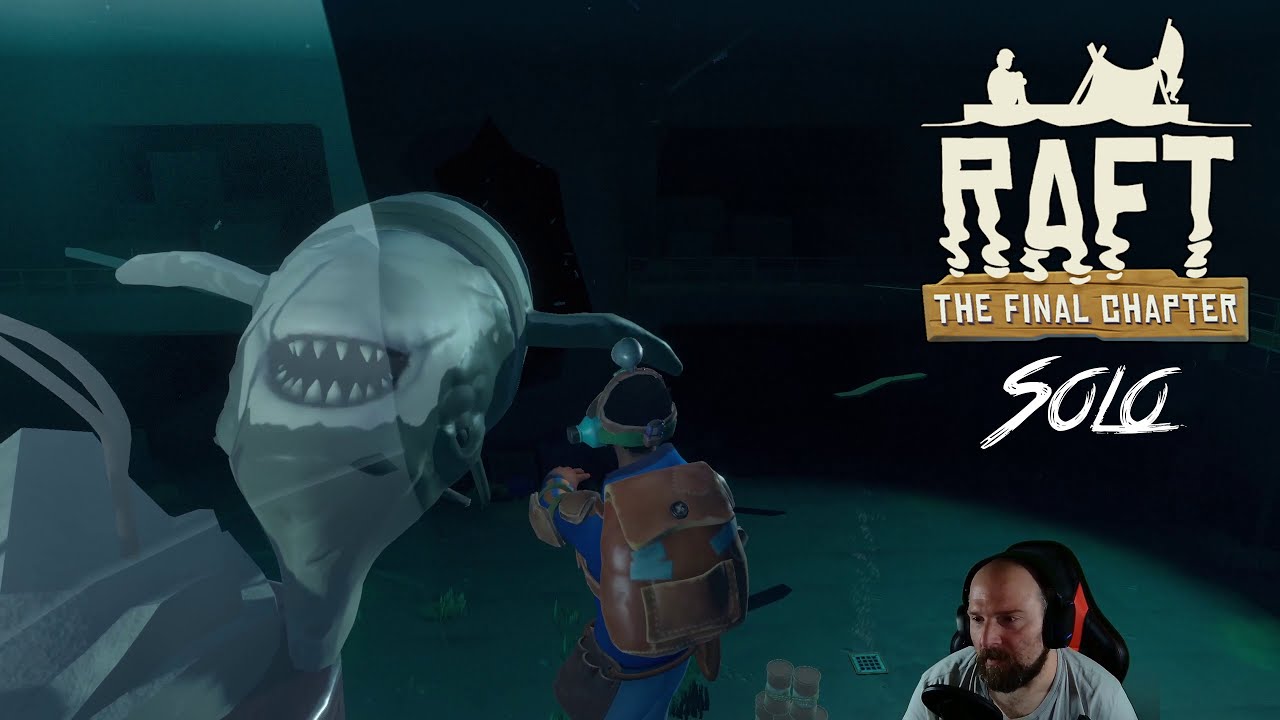 Raft Solo 🐬 43 Der Grabber! Bosskampf gegen den dicken Fisch! Release