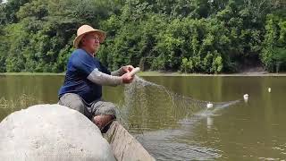 Parte 5, pesca no lago do Miuá (Pesca com Malhadeiras )