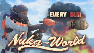 Fallout 4 But Every Gun Shoots Mini Nukes - Nuka World DLC