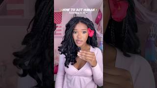 AI taught Me How to Act Human: School 🏫 #comedy #chatgpt #ai